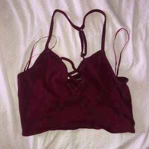 Cropped tank top